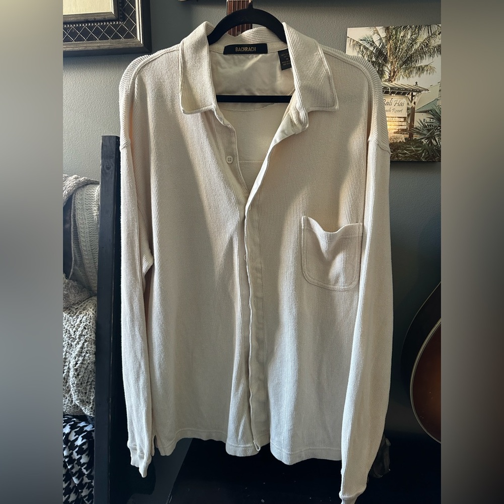 Bachrach Off-White Long Sleeve Shirt